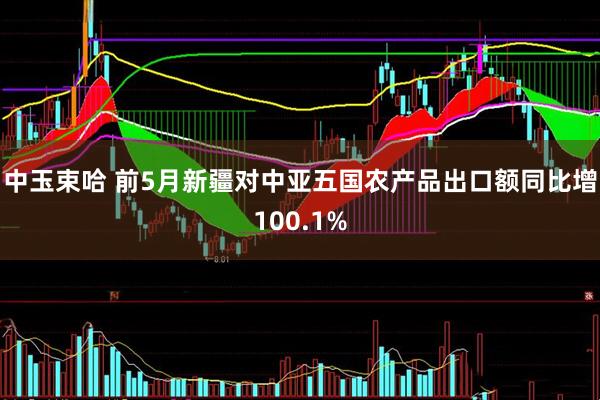 中玉束哈 前5月新疆对中亚五国农产品出口额同比增100.1%